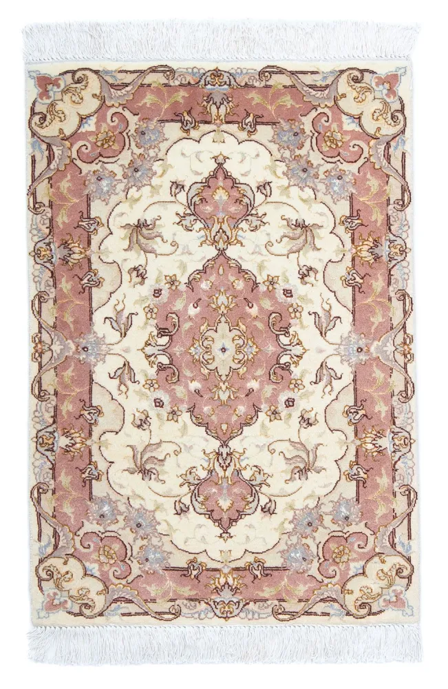 Persisk teppe - Tabriz - Royal - 89 x 60 cm - beige