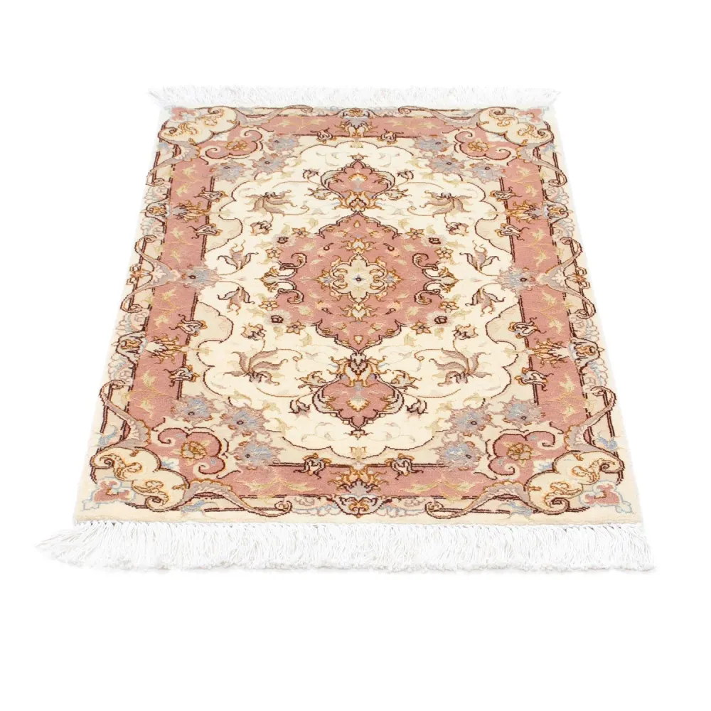 Persisk teppe - Tabriz - Royal - 89 x 60 cm - beige