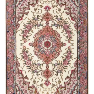 Persisk teppe - Tabriz - Royal - 87 x 60 cm - beige