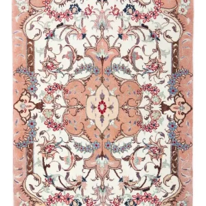 Persisk teppe - Tabriz - Royal - 90 x 60 cm - beige