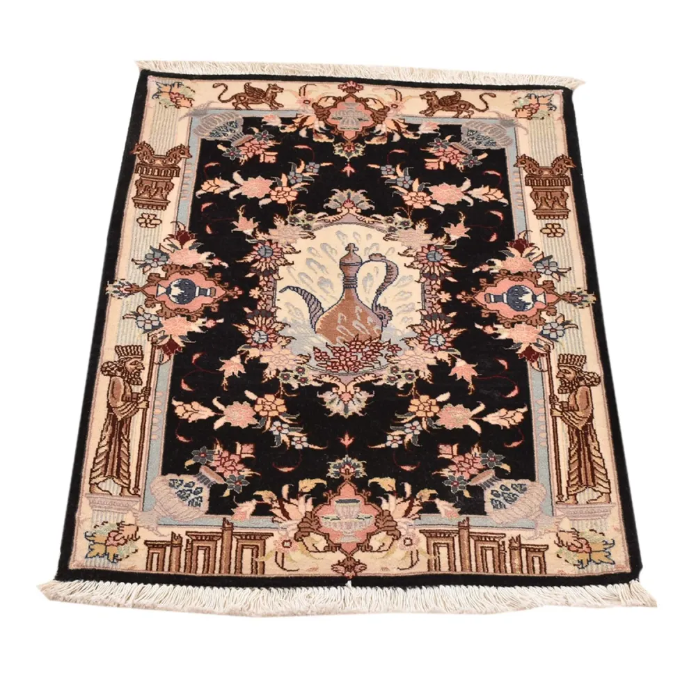 Persisk teppe - Tabriz - Royal - 90 x 60 cm - flerfarget