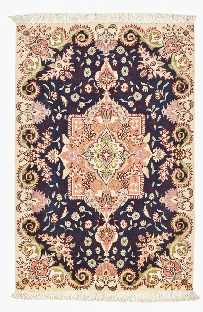 Persisk teppe - Tabriz - Royal - 92 x 60 cm - flerfarget