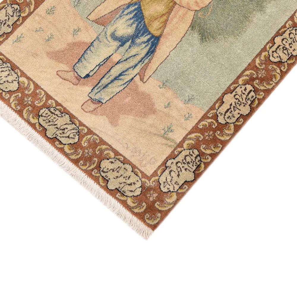 Persisk teppe - Tabriz - Royal - 73 x 56 cm - flerfarget