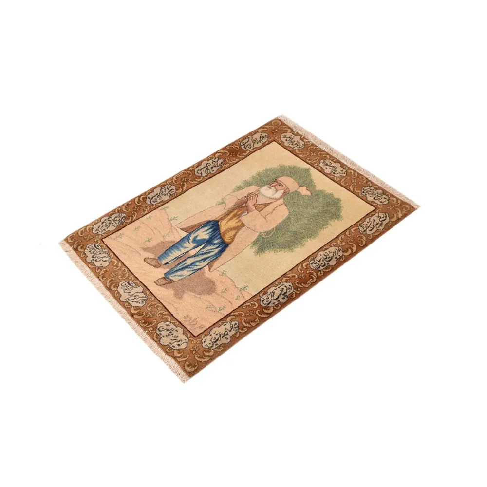 Persisk teppe - Tabriz - Royal - 73 x 56 cm - flerfarget