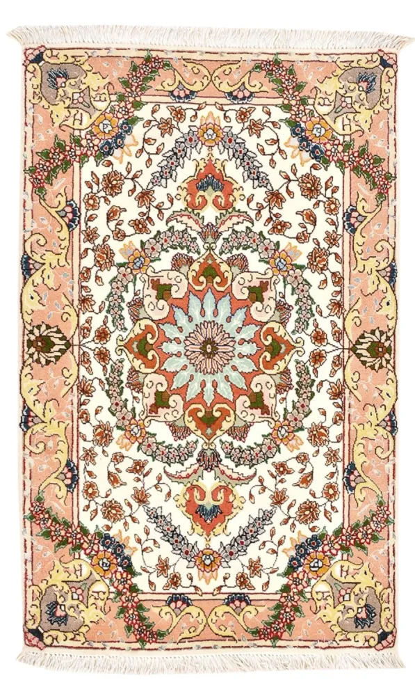 Persisk teppe - Tabriz - Royal - 90 x 60 cm - flerfarget