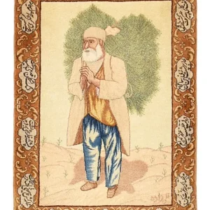 Persisk teppe - Tabriz - Royal - 73 x 56 cm - flerfarget