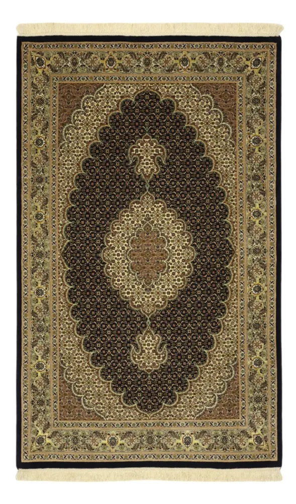 Persisk teppe - Tabriz - Royal - Halskjede av silke - 159 x 98 cm - mørk beige