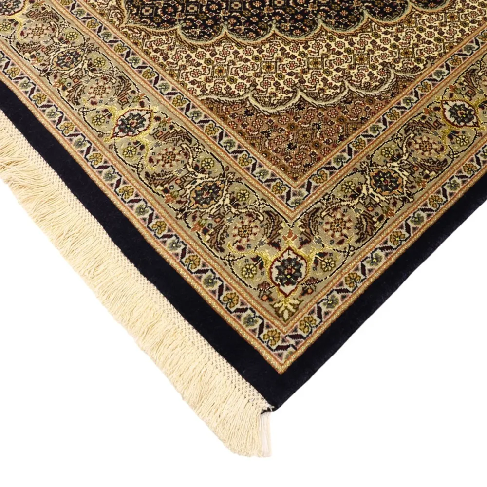 Persisk teppe - Tabriz - Royal - Halskjede av silke - 159 x 98 cm - mørk beige