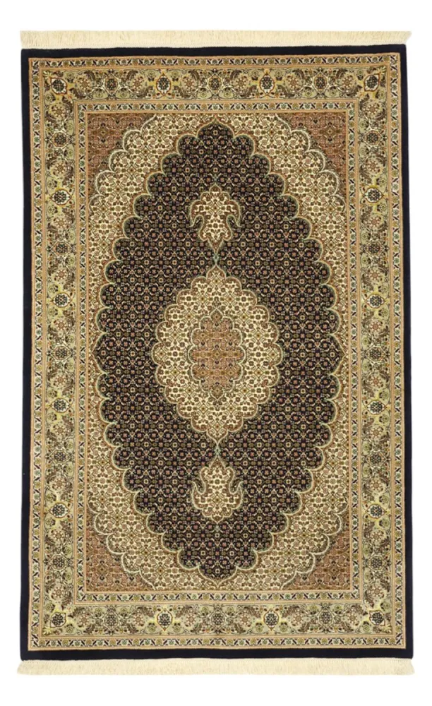 Persisk teppe - Tabriz - Royal - Halskjede av silke - 160 x 98 cm - mørk beige