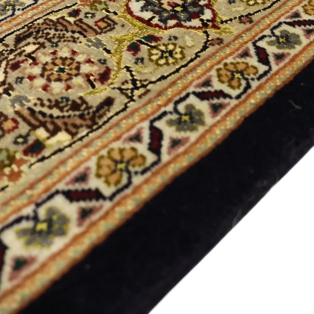 Persisk teppe - Tabriz - Royal - Halskjede av silke - 160 x 98 cm - mørk beige