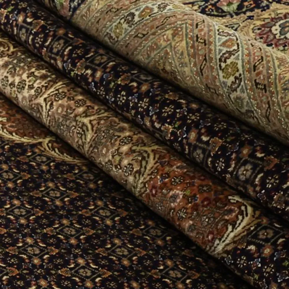 Persisk teppe - Tabriz - Royal - Halskjede av silke - 362 x 251 cm - mørk beige