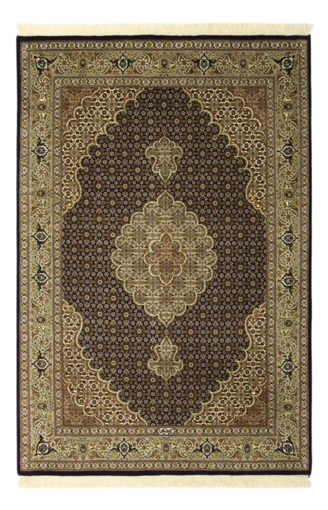 Persisk teppe - Tabriz - Royal - Halskjede av silke - 149 x 100 cm - mørk beige