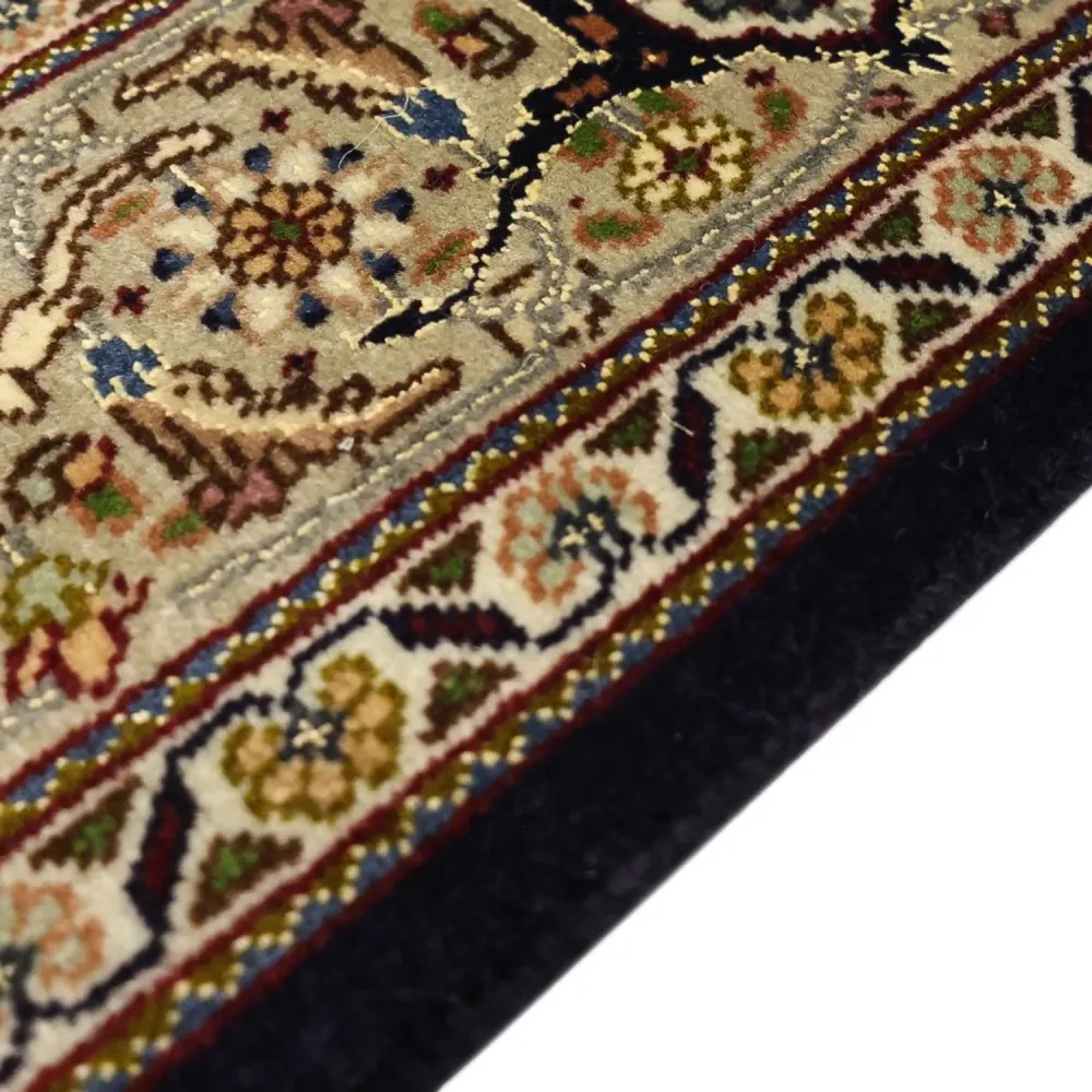 Persisk teppe - Tabriz - Royal - Halskjede av silke - 149 x 100 cm - mørk beige