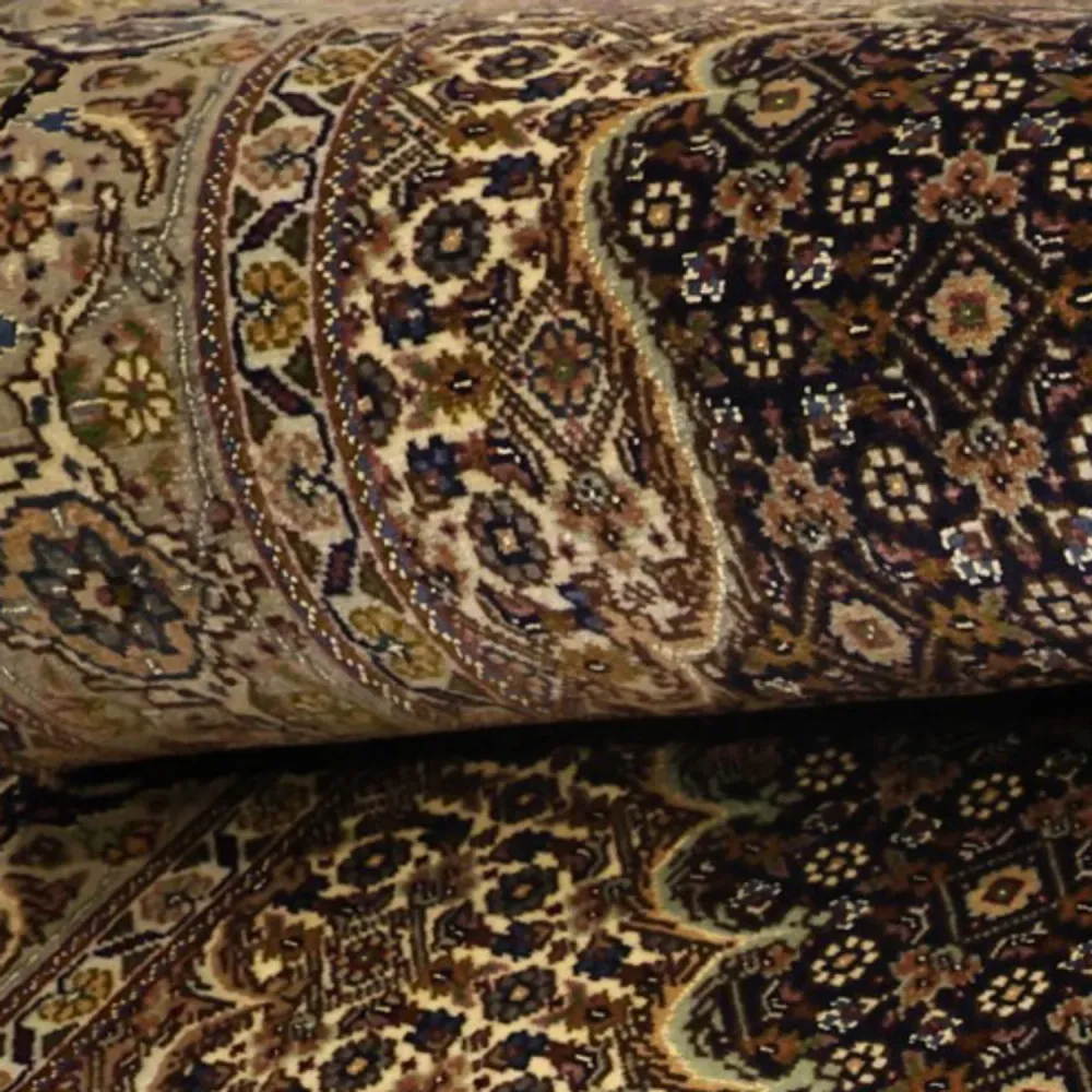 Persisk teppe - Tabriz - Royal - Halskjede av silke - 149 x 100 cm - mørk beige