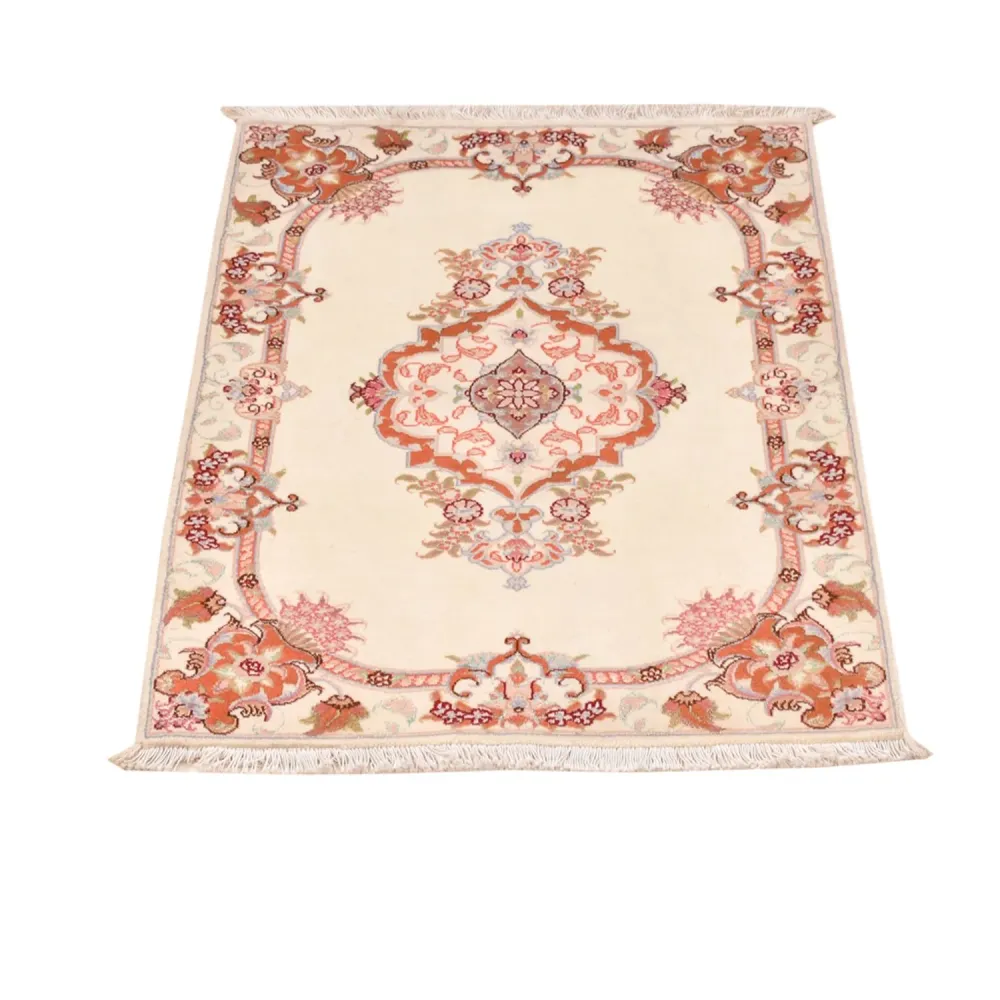 Persisk teppe - Tabriz - Royal - 90 x 60 cm - krem