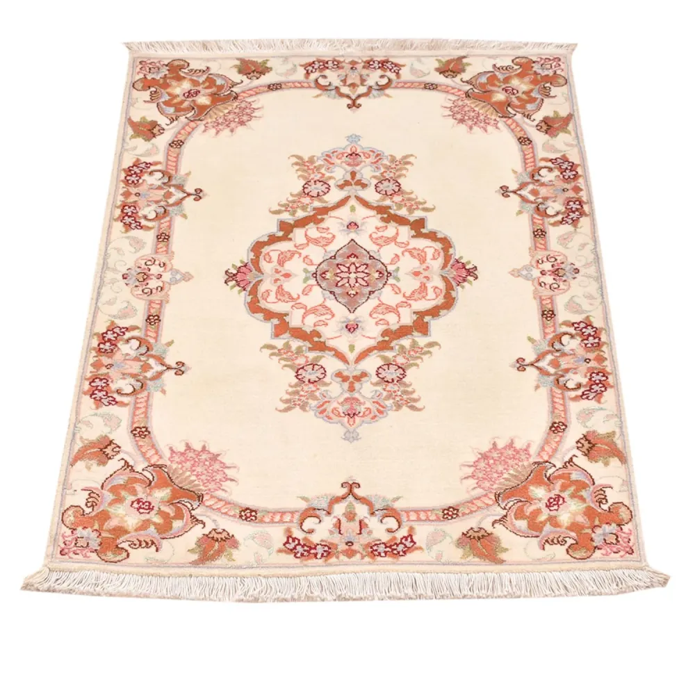 Persisk teppe - Tabriz - Royal - 90 x 60 cm - krem