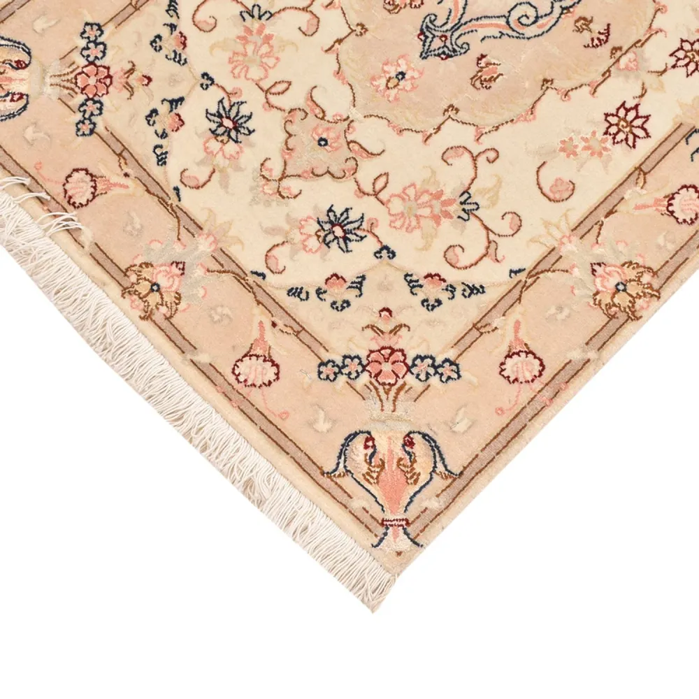 Persisk teppe - Tabriz - Royal - 90 x 60 cm - lys beige