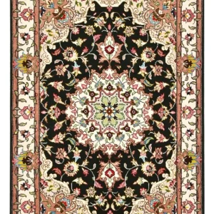 Persisk teppe - Tabriz - Royal - 90 x 60 cm - mørkeblå
