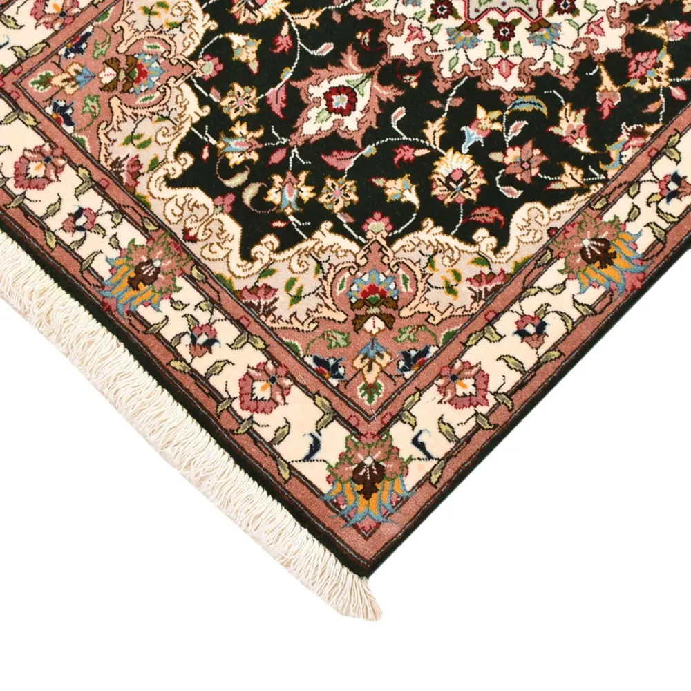 Persisk teppe - Tabriz - Royal - 90 x 60 cm - mørkeblå
