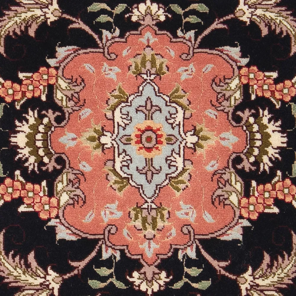 Persisk teppe - Tabriz - Royal - 90 x 60 cm - mørkeblå