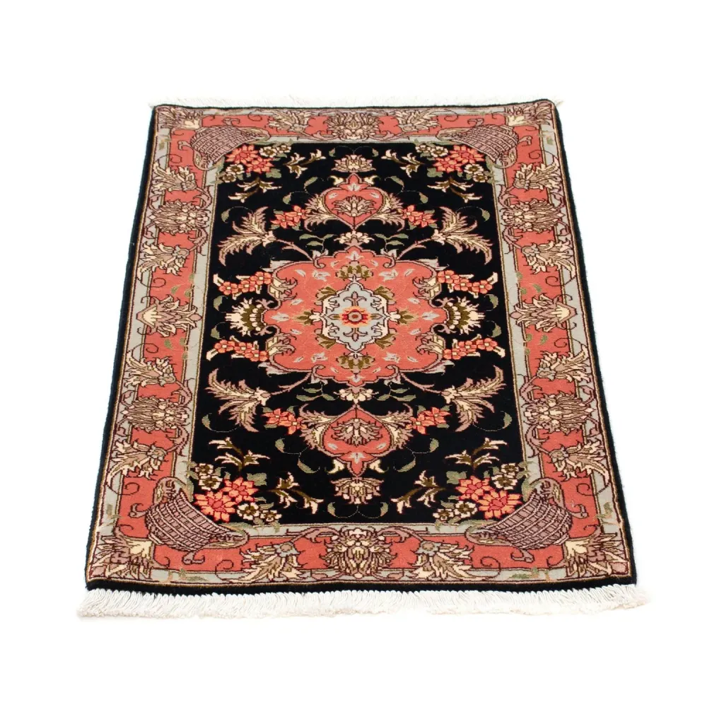 Persisk teppe - Tabriz - Royal - 90 x 60 cm - mørkeblå