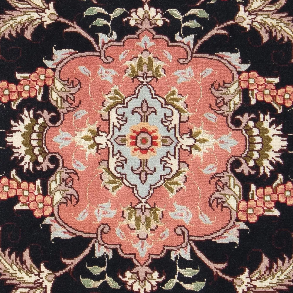 Persisk teppe - Tabriz - Royal - 90 x 60 cm - mørkeblå