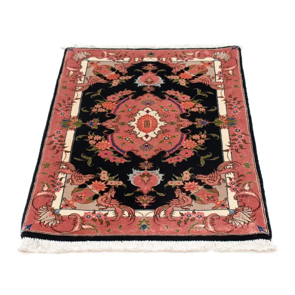 Persisk teppe - Tabriz - Royal - 90 x 60 cm - mørkeblå