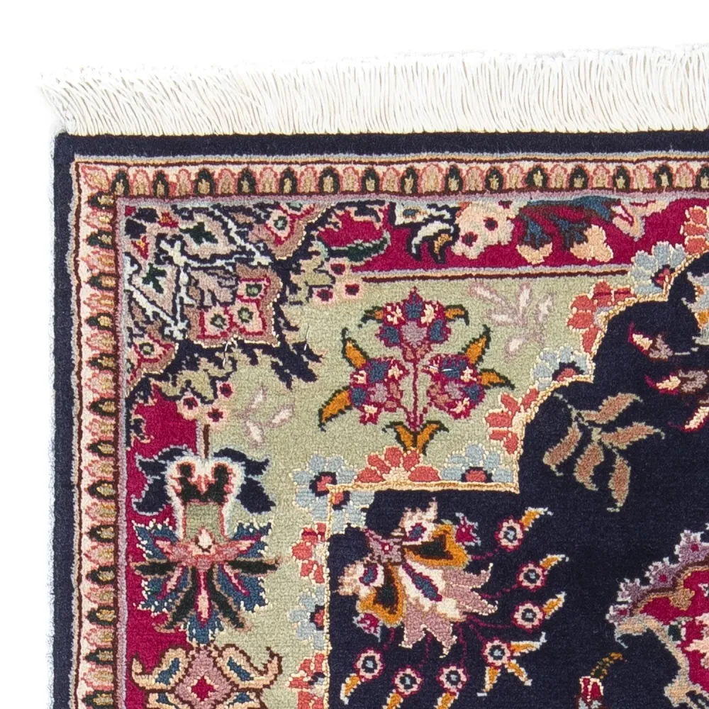 Persisk teppe - Tabriz - Royal - 90 x 60 cm - mørkeblå