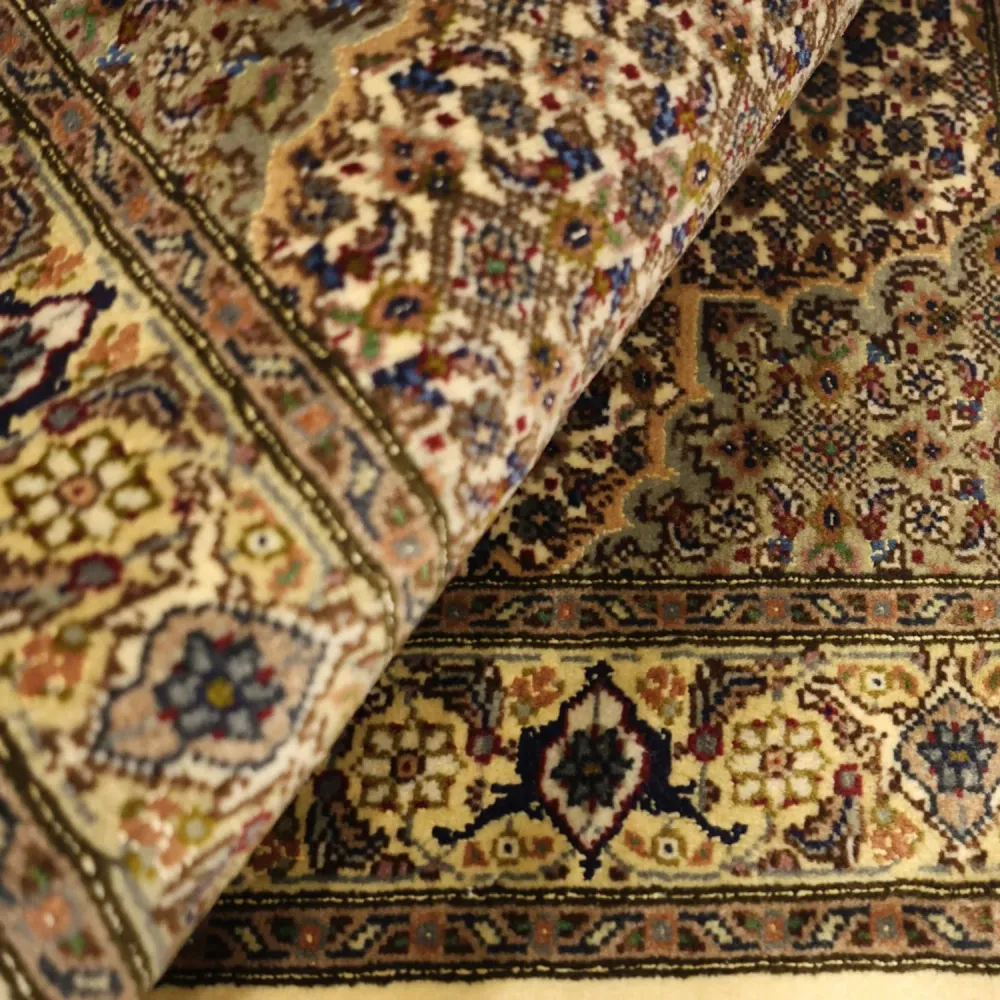 Persisk teppe - Tabriz - Royal - 92 x 60 cm - olivengrønn