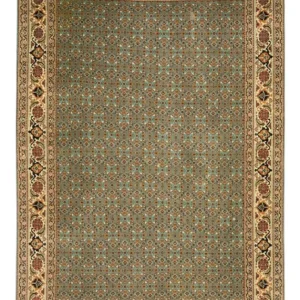 Persisk teppe - Tabriz - Royal - Royal - 145 x 101 cm - olivengrønn