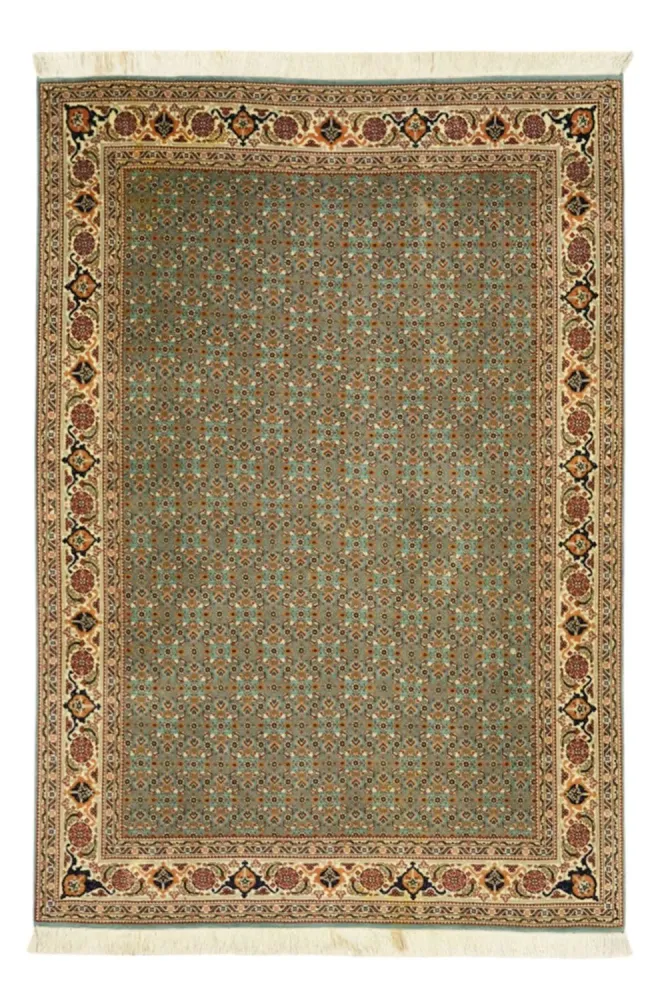 Persisk teppe - Tabriz - Royal - Royal - 145 x 101 cm - olivengrønn