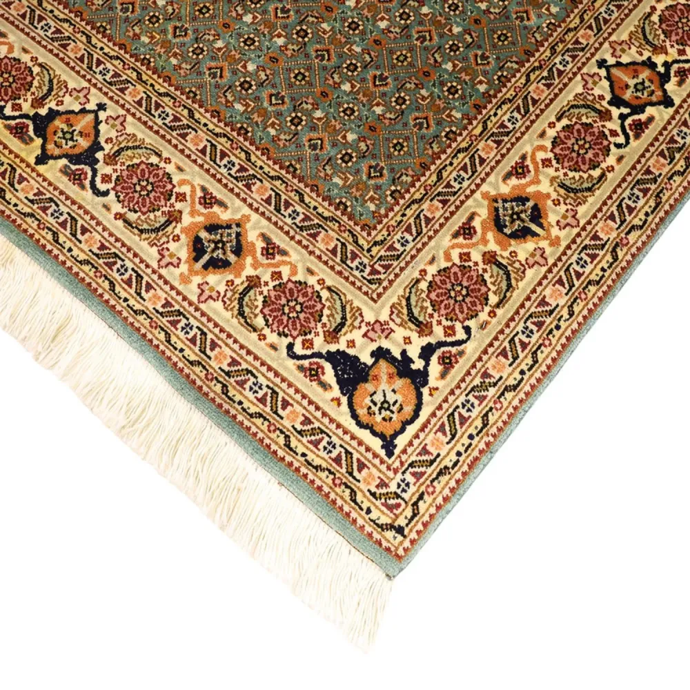Persisk teppe - Tabriz - Royal - Royal - 145 x 101 cm - olivengrønn