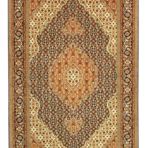 Persisk teppe - Tabriz - Royal - Royal - 153 x 101 cm - mørk beige