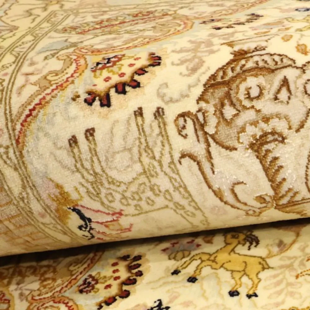 Persisk teppe - Tabriz - Royal - Royal - 160 x 102 cm - sand