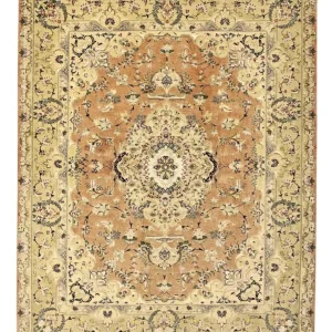 Persisk teppe - Tabriz - Royal - Royal - 188 x 153 cm - sand