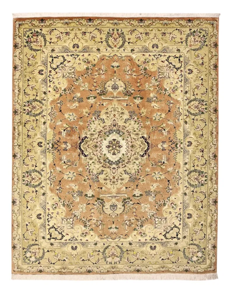Persisk teppe - Tabriz - Royal - Royal - 188 x 153 cm - sand