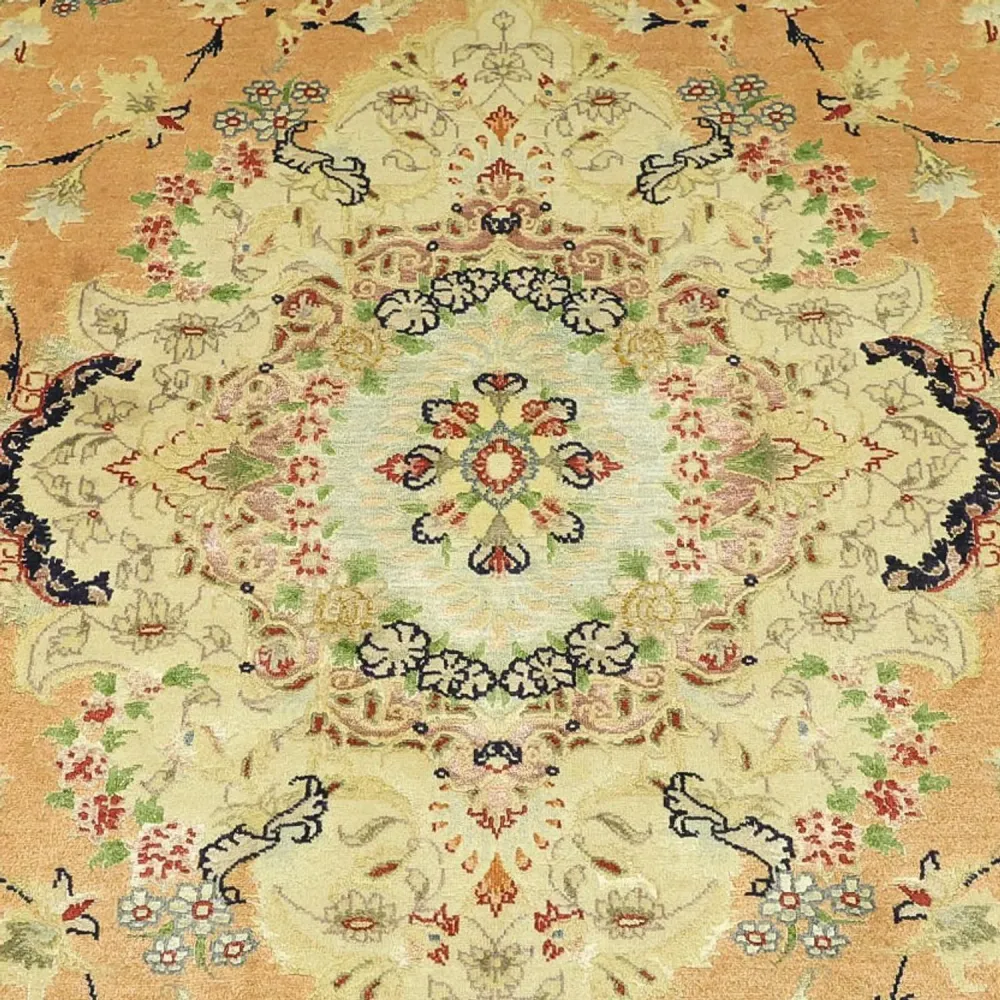 Persisk teppe - Tabriz - Royal - Royal - 188 x 153 cm - sand