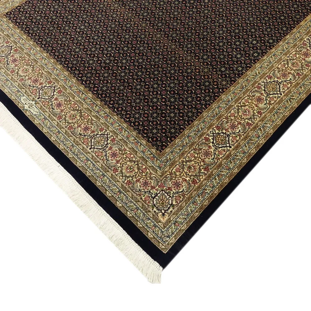 Persisk teppe - Tabriz - Royal - Royal - 194 x 153 cm - mørk beige