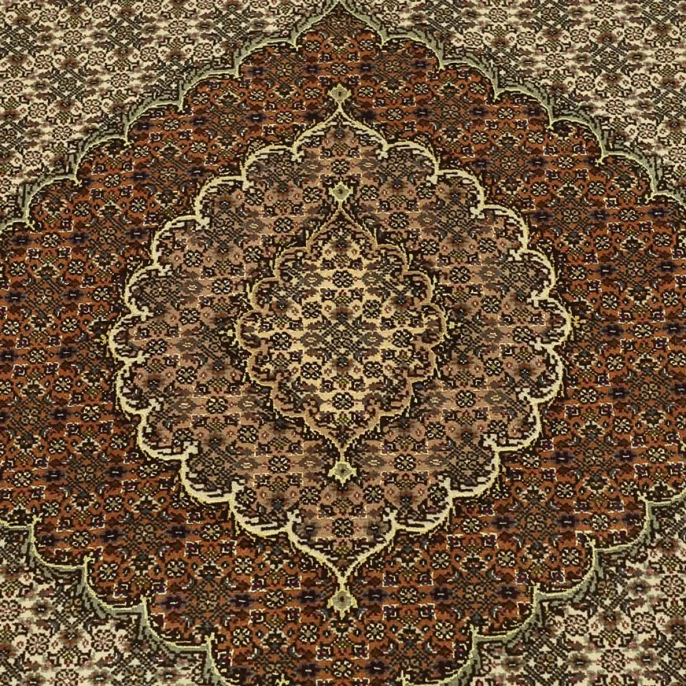 Persisk teppe - Tabriz - Royal - Royal - 197 x 154 cm - mørk beige