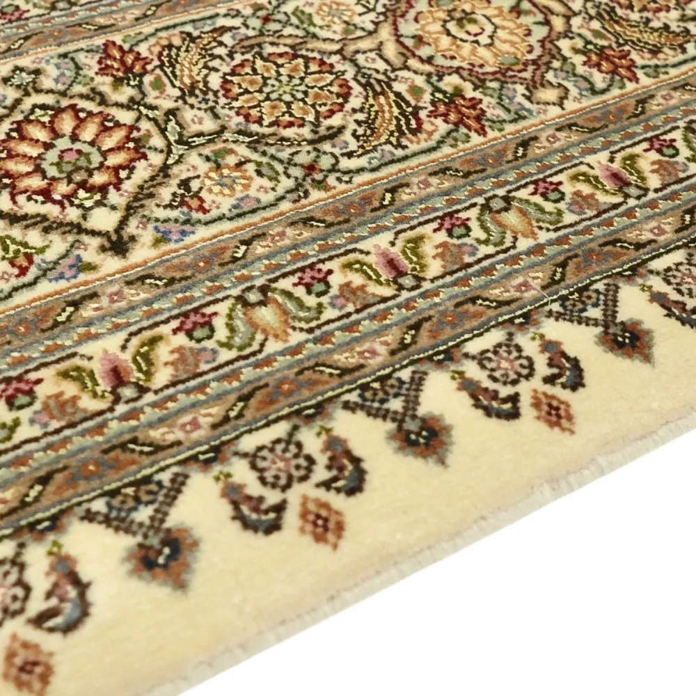 Persisk teppe - Tabriz - Royal - Royal - 197 x 154 cm - mørk beige