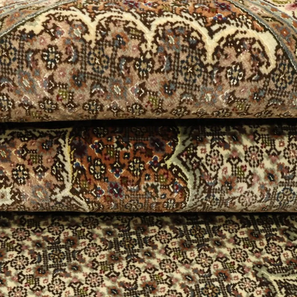 Persisk teppe - Tabriz - Royal - Royal - 197 x 154 cm - mørk beige