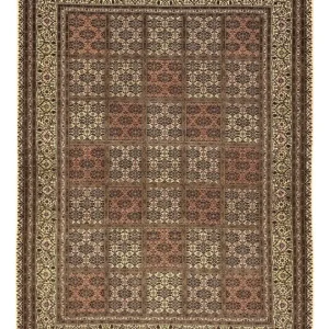Persisk teppe - Tabriz - Royal - Royal - 207 x 152 cm - mørk beige