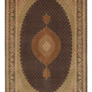 Persisk teppe - Tabriz - Royal - Royal - 309 x 199 cm - mørk beige