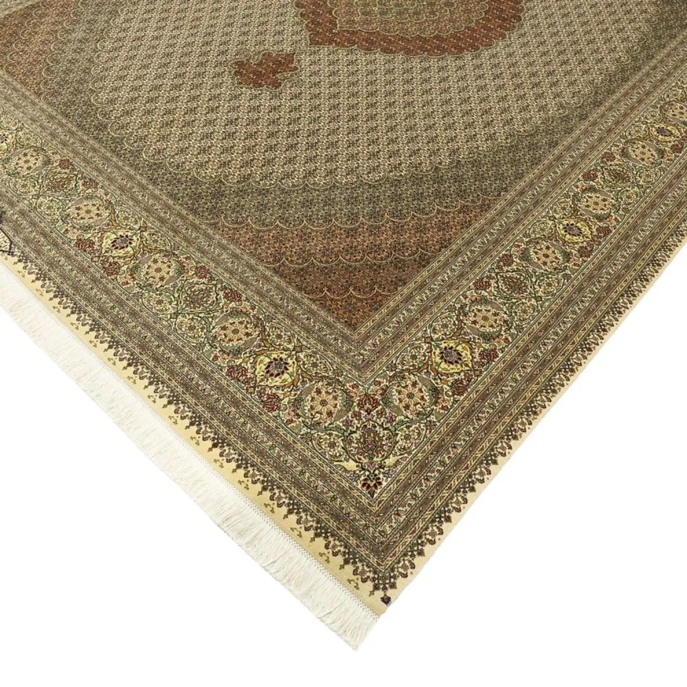 Persisk teppe - Tabriz - Royal - Royal - 336 x 252 cm - taupe