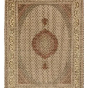 Persisk teppe - Tabriz - Royal - Royal - 336 x 252 cm - taupe