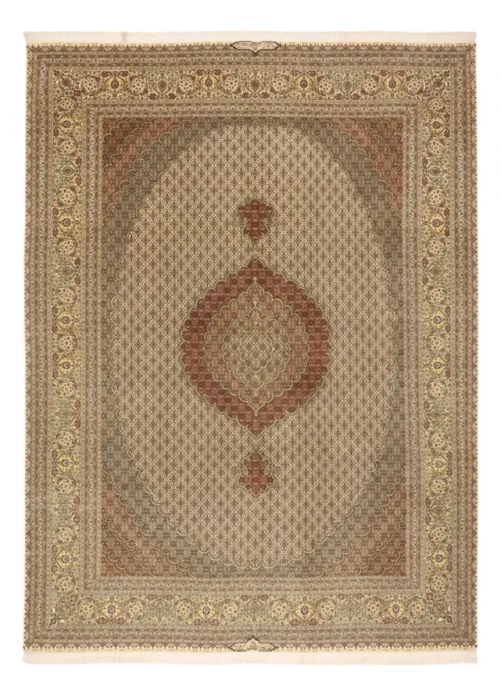 Persisk teppe - Tabriz - Royal - Royal - 336 x 252 cm - taupe