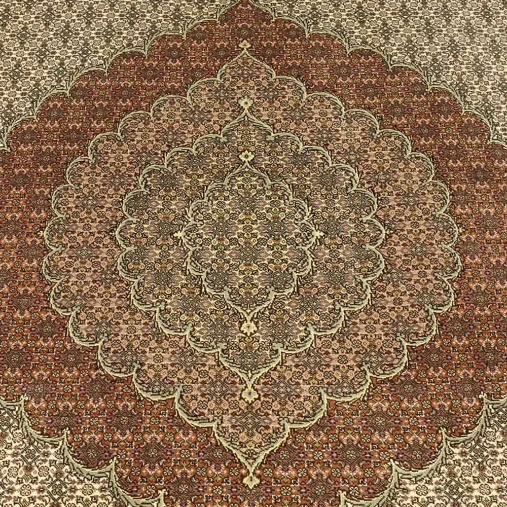 Persisk teppe - Tabriz - Royal - Royal - 336 x 252 cm - taupe