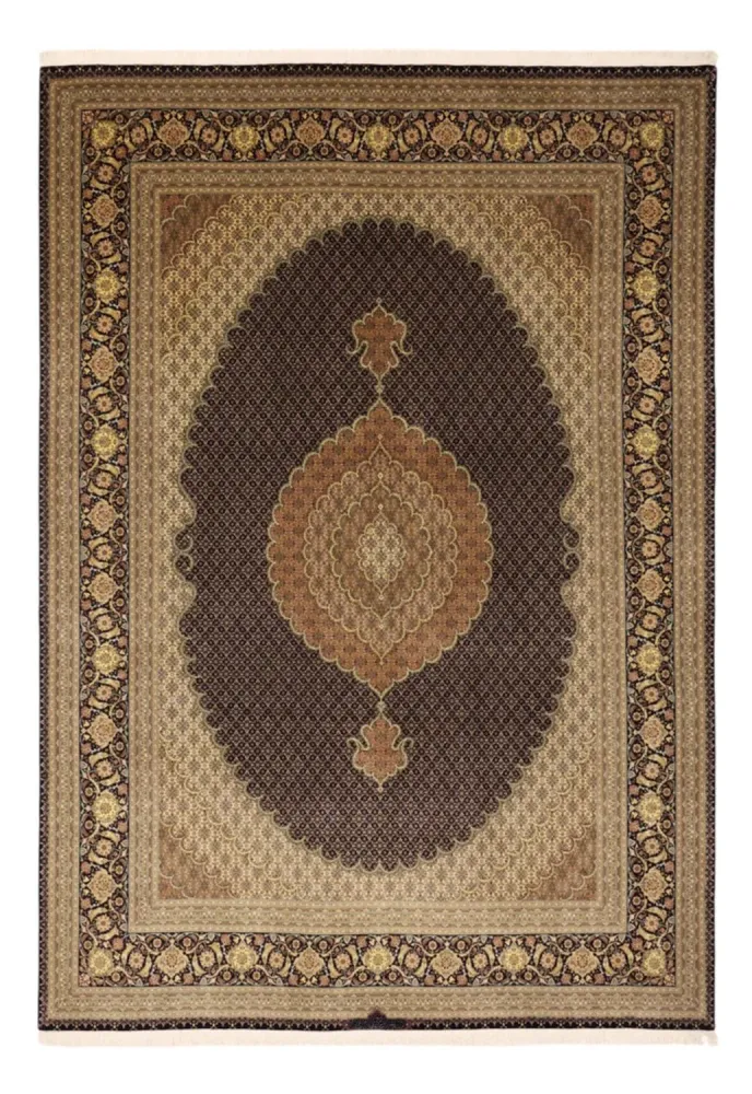Persisk teppe - Tabriz - Royal - Royal - 350 x 249 cm - mørk brun
