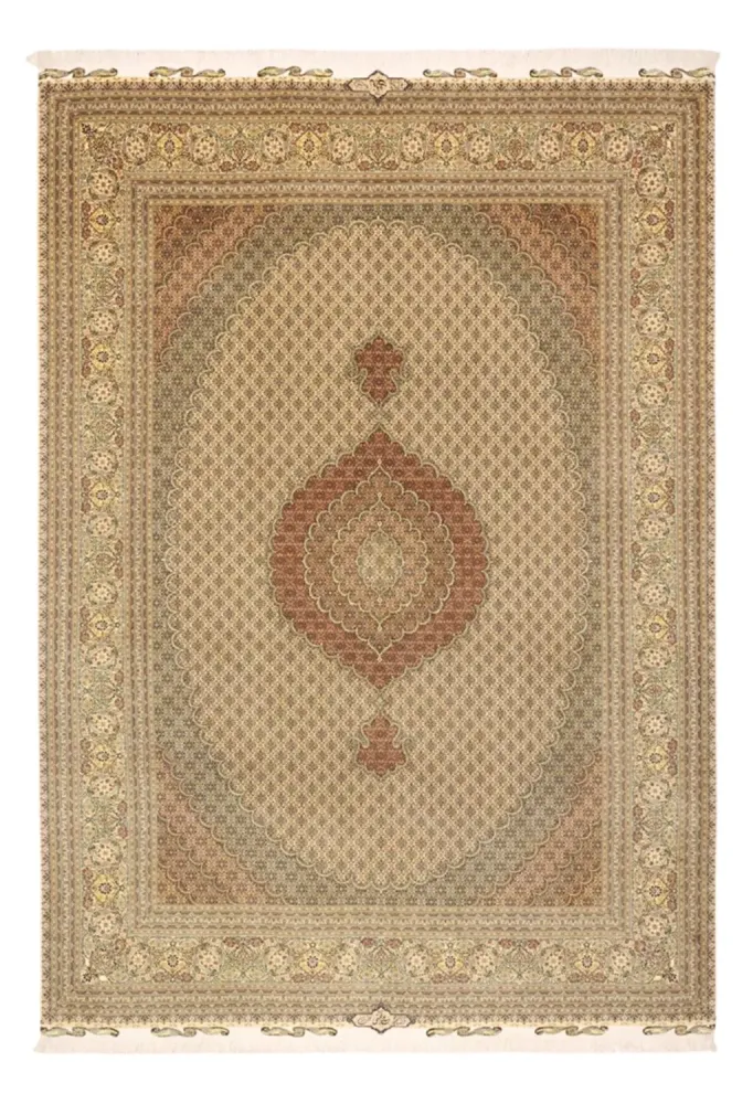Persisk teppe - Tabriz - Royal - Royal - 351 x 250 cm - mørk beige
