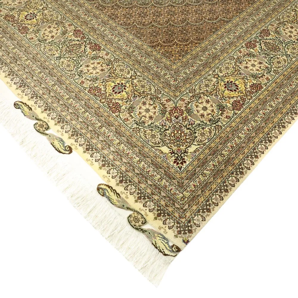 Persisk teppe - Tabriz - Royal - Royal - 351 x 250 cm - mørk beige